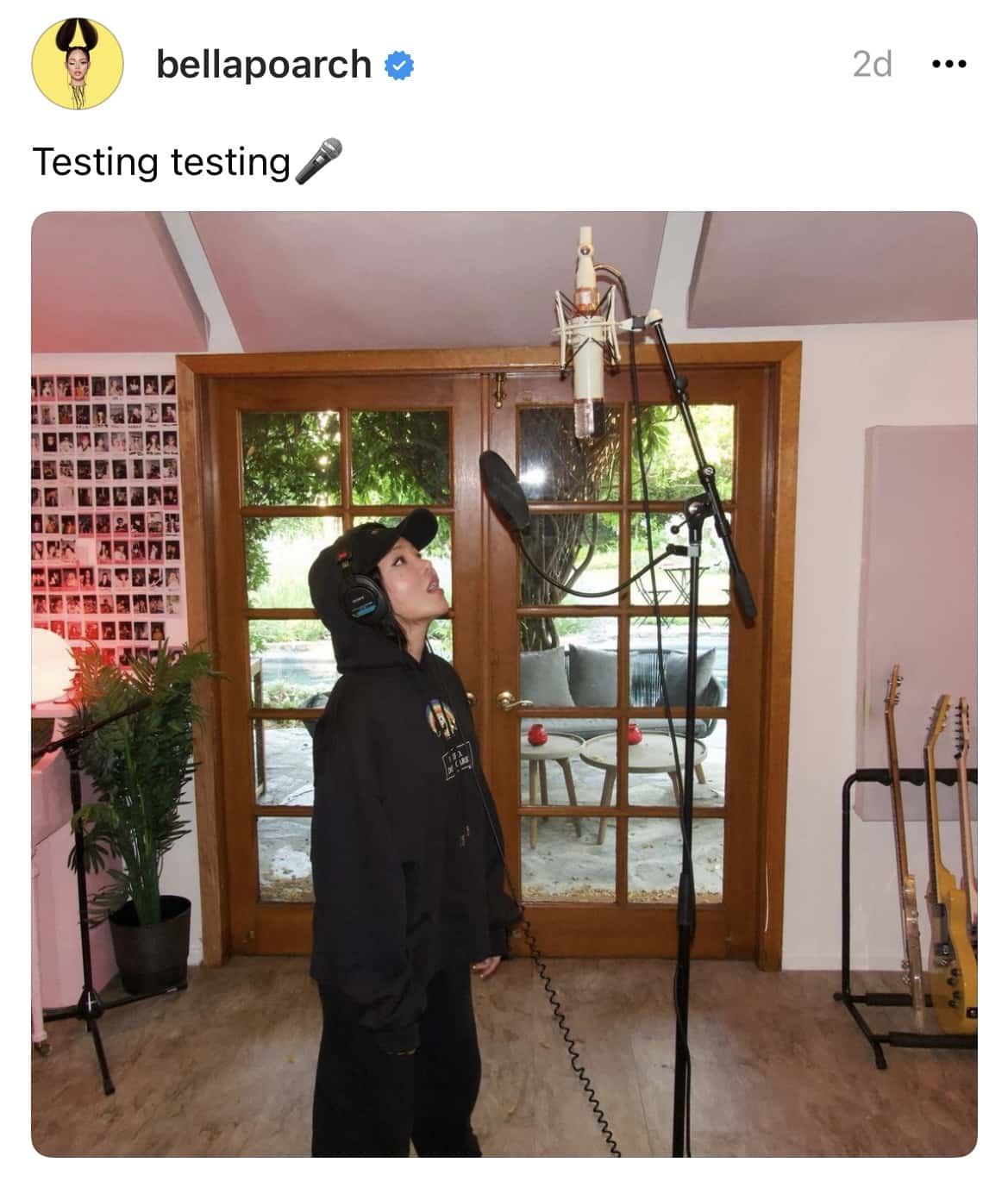 First post made by Bella Poarch on Instagram (@bellapoarch/Instagram)