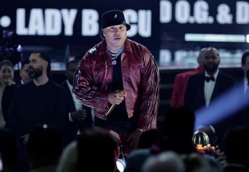 LL Cool J performs onstage during the 65th GRAMMY Awards at Crypto.com Arena on February 05, 2023 in Los Angeles, California.