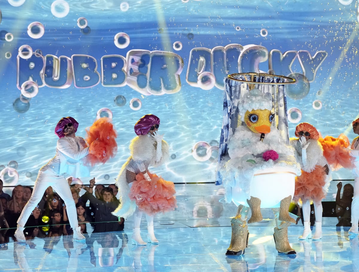 'The Masked Singer' Season 10's mask Rubber Ducky eliminated (DOX)