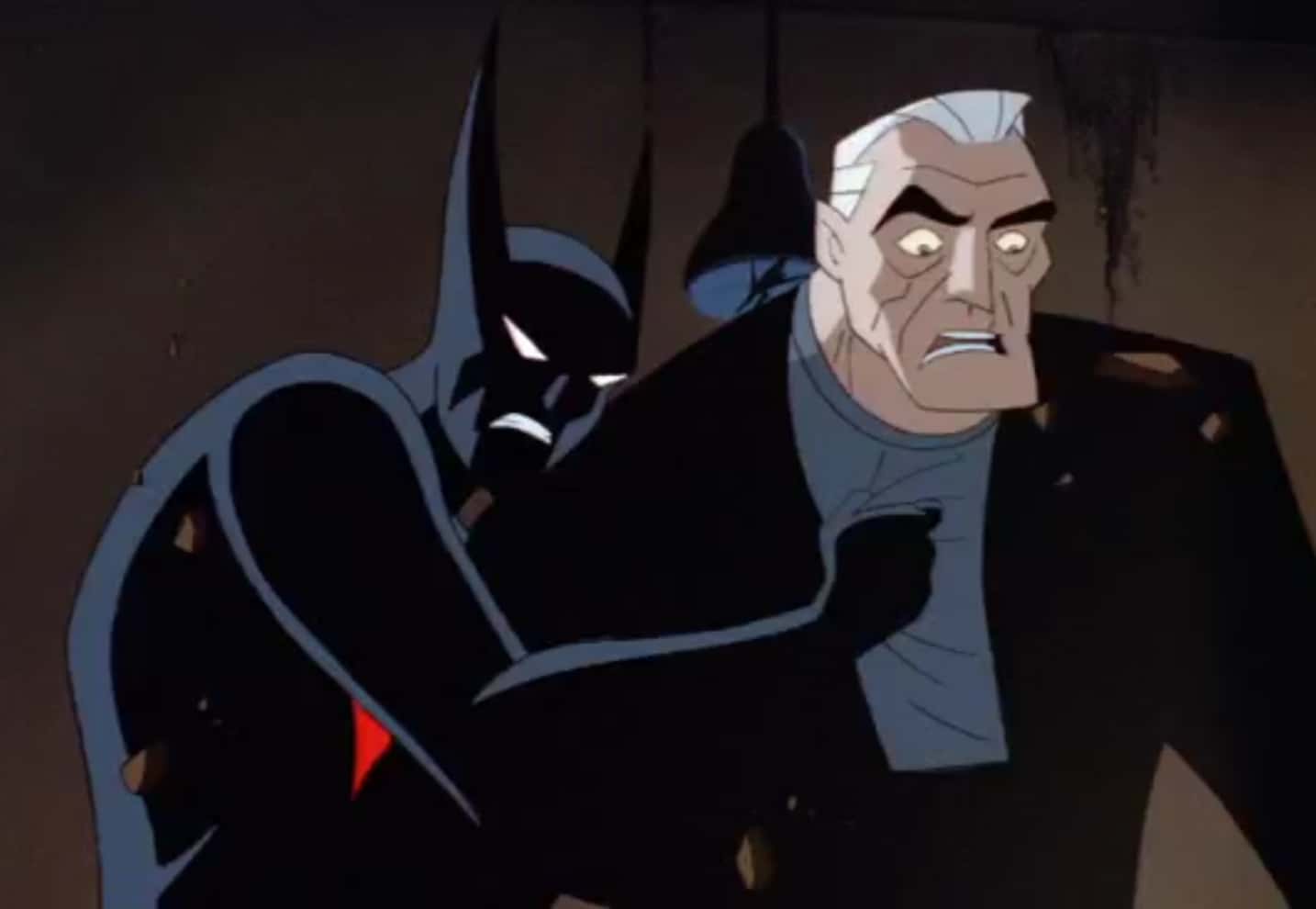 Will Friedle as Terry McGinnis and Kevin Conroy as Bruce Wayne in 'Batman Beyond' (Warner Bros. Television Animation)