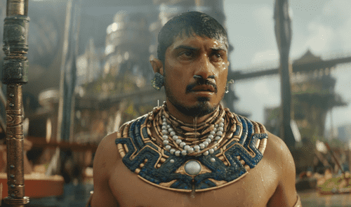 Tenoch Huerta as Namor the Sub-Mariner in 'Black Panther: Wakanda Forever' (IMDb)