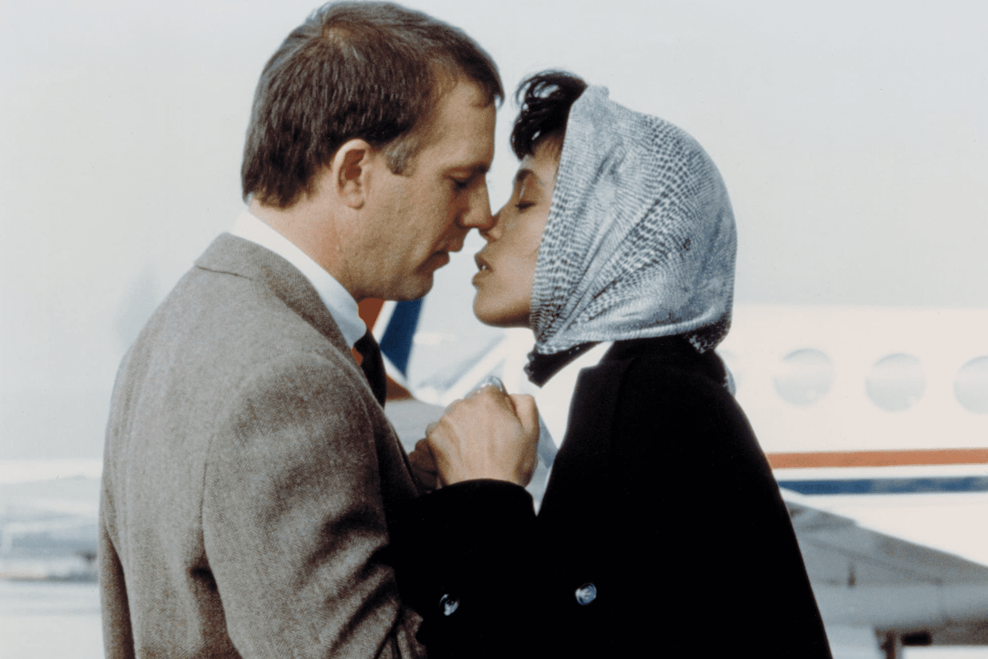 Kevin Costner and Whitney Houston in The Bodyguard (1992) Warner Bros/IMDb)