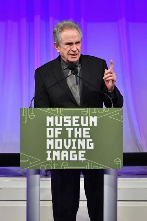 Warren Beatty speaks onstage during the Museum of the Moving Image Salute to Annette Bening at 583 Park Avenue on December 13, 2017 in New York City. (Photo by Dia Dipasupil/Getty Images)