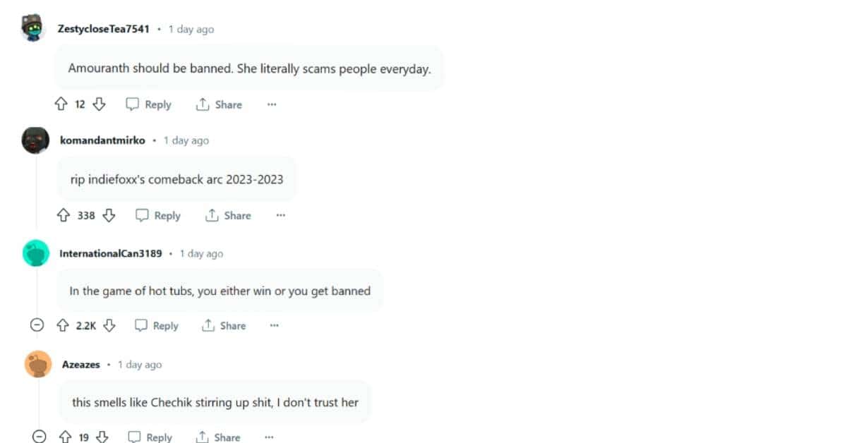 Reddit users react to YouTuber Destiny's video (r/Livestream Fail/ Reddit)