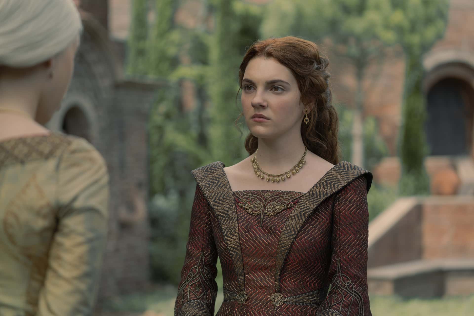 Emily Carey as Lady Alicent Hightower in 'House of the Dragon' (HBO)