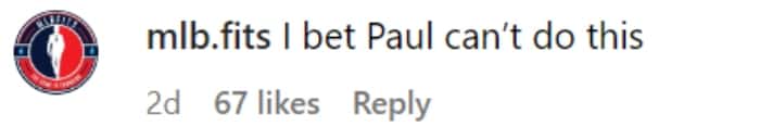 Olivia Dunne' fan's reaction (livvydunne/ Instagram)