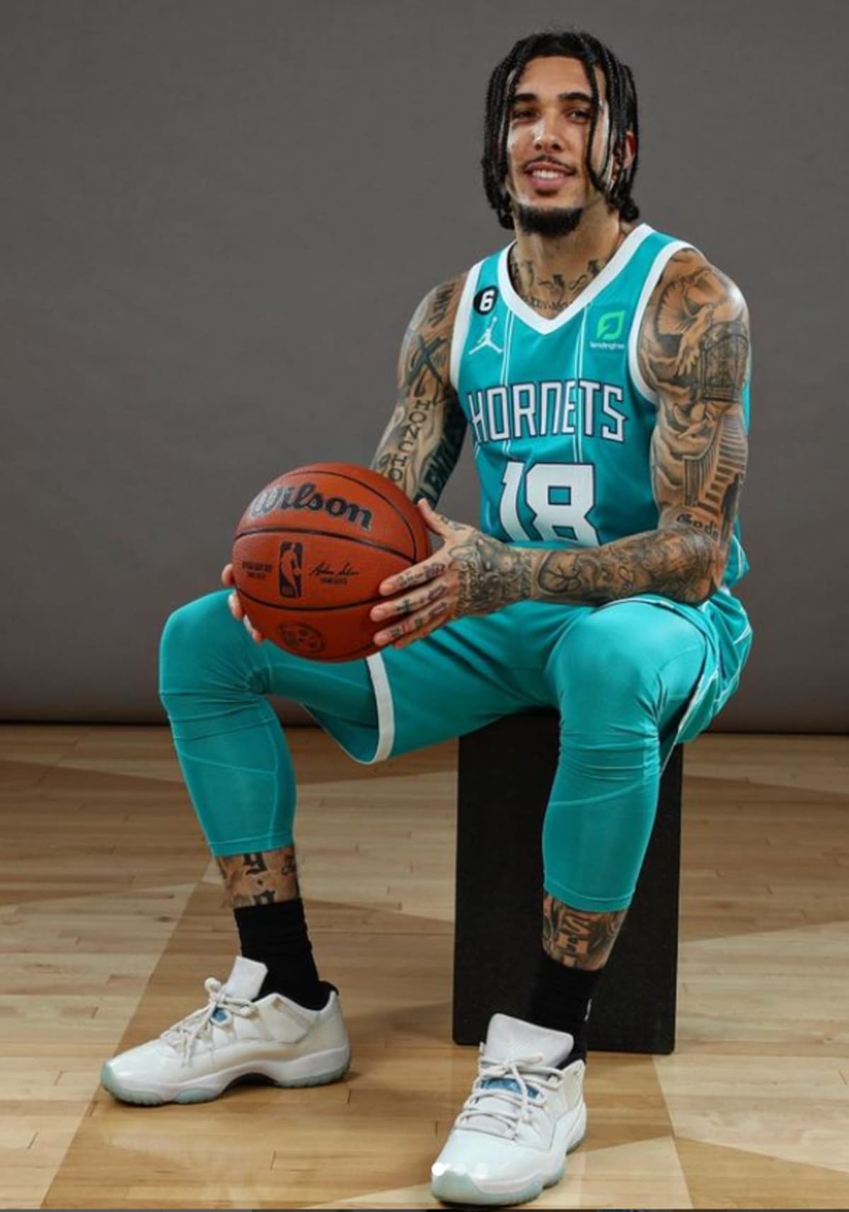 LiAngelo Ball is 6 feet 5 inches tall (@gelo/Instagram)