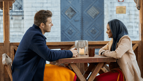 Zach and Charity will next meet in Estonia for a one-on-one date (ABC)