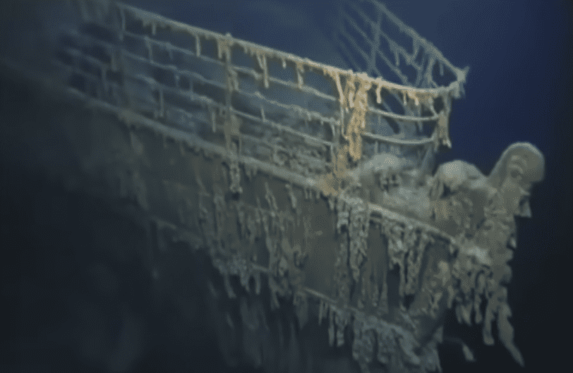 (Nearly 20 years after first finding the sunken remains of the R.M.S. Titanic, marine explorer Robert Ballard returned in June 2004, helped by the NOAA Office of Ocean Exploration to study the ship's rapid deterioration (@oceanexplorergov/Youtube)