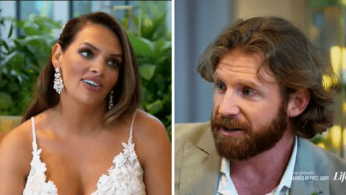 Gina and Clint in 'MAFS' Season 16 episode 2 (Lifetime)