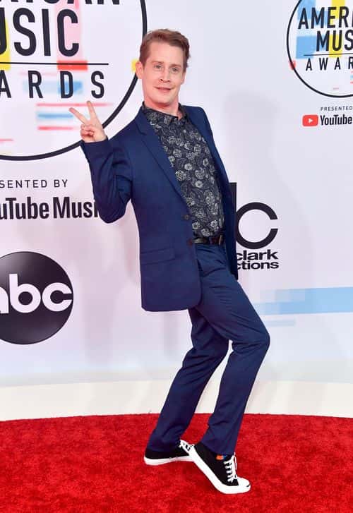 Macaulay Culkin attends the 2018 American Music Awards at Microsoft Theater on October 09, 2018 in Los Angeles, California. (Photo by Frazer Harrison/Getty Images)
