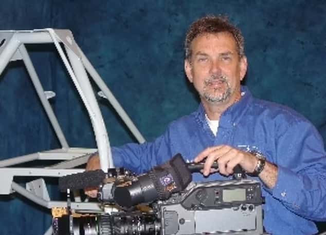 Alabama-based instructor and engineer Mark Peterson, 69, was hit from below by a gyrocopter and his helicopter burst into flames (AirMark Helicopters)
