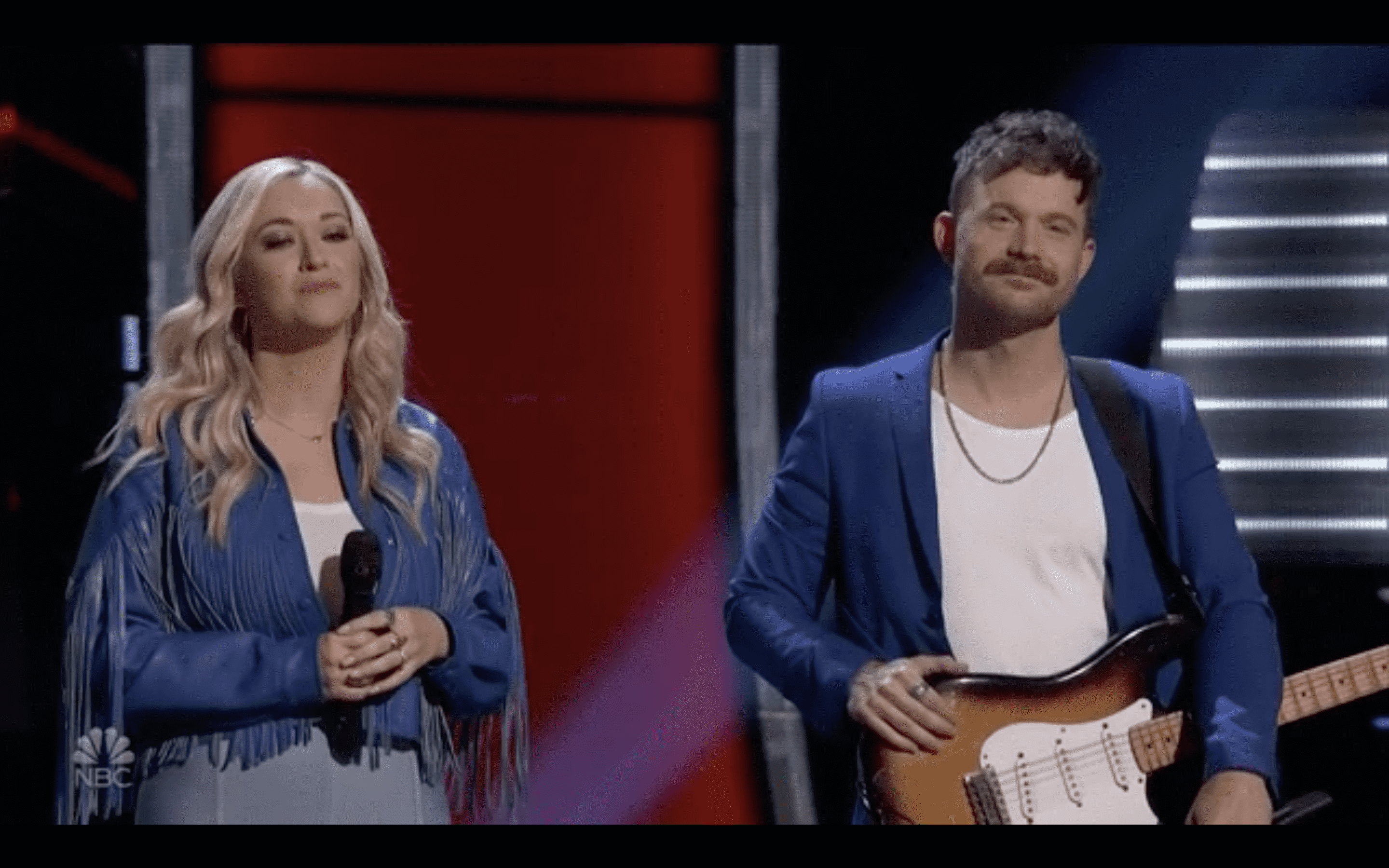 Katelyn and Derek Dryer of The Dryes on 'The Voice' Season 22 (NBC)
