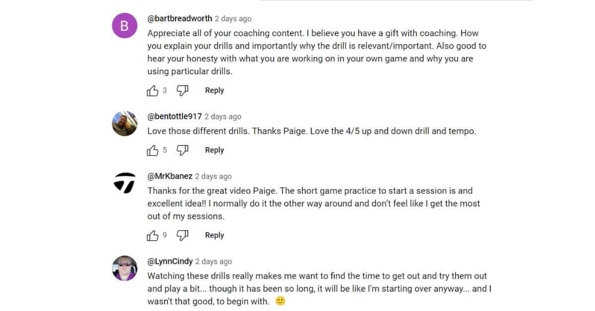 Users on social media are flooding the comment section .(@PaigeSpiranac/YouTube)

