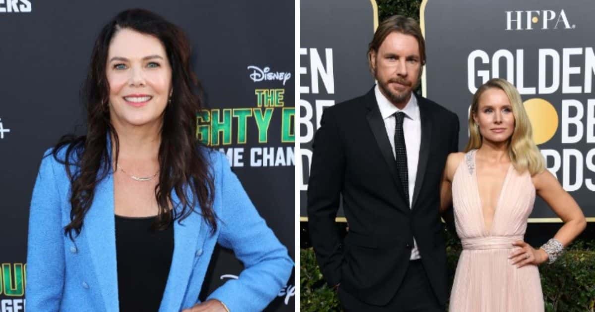 Lauren Graham is a neighbor of Dax Shepard and Kristen Bell (Getty Images)