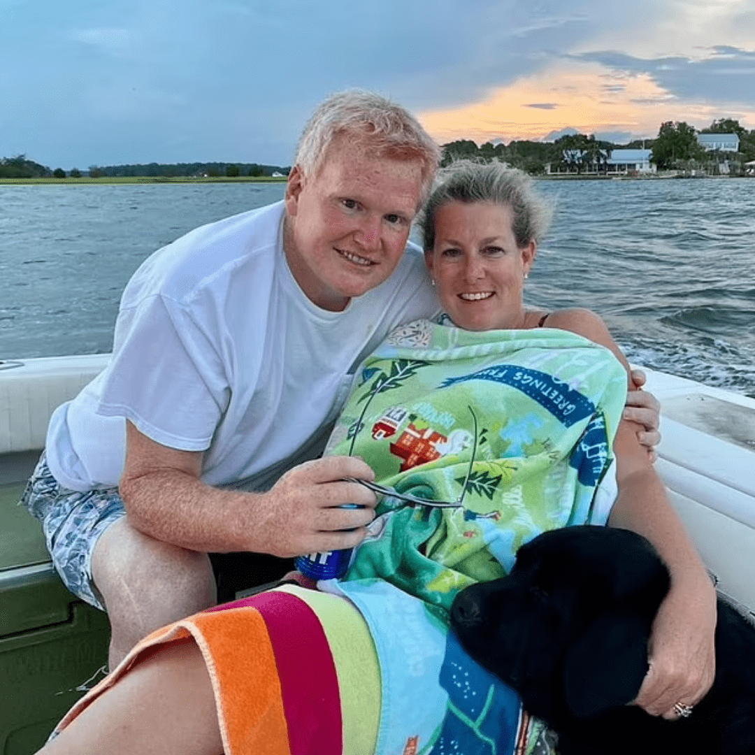 Maggie and Murdaugh's marriage had hit a snag and she was staying at the family's beach house on Edisto Island (Maggie Murdaugh/Facebook)