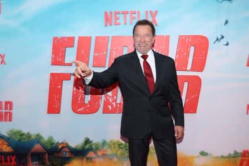Arnold Schwarzenegger attends the Los Angeles Premiere of Netflix's 