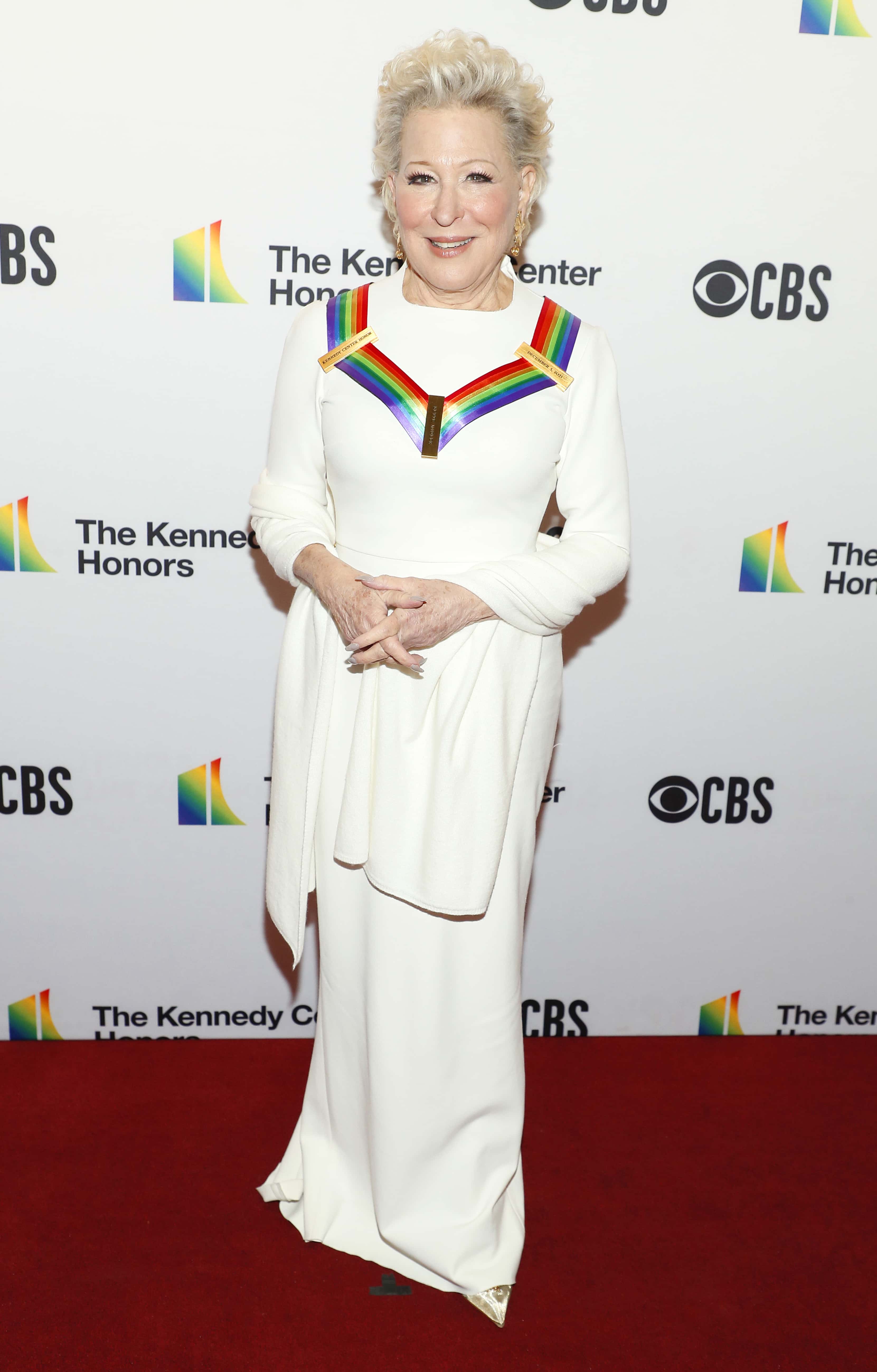 Honoree Bette Midler attends the 44th Kennedy Center Honors at The Kennedy Center on December 05, 2021, in Washington, DC. (Photo by Paul Morigi/Getty Images)