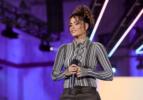 Kehlani speaks onstage as YouTube Shopping presents Beauty Festival 2022 at YouTube Stages LA on June 16, 2022 in Los Angeles, California.