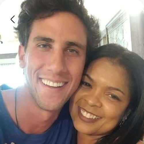 Shannan Diggs and&nbsp;Jose Mizrahi posed for a loved-up selfie (Instagram/shannandiggs)
