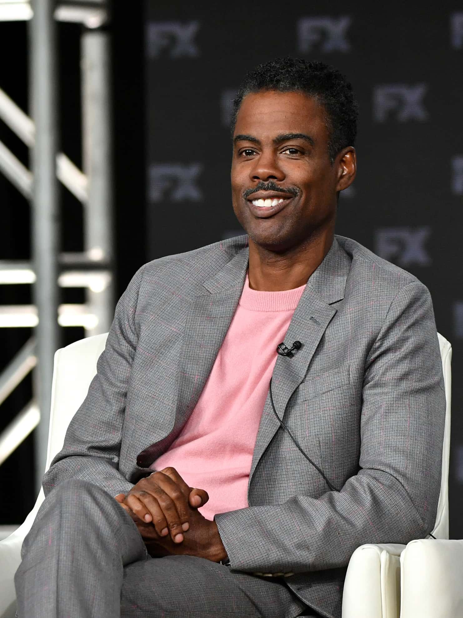 PASADENA, CALIFORNIA - JANUARY 09: Chris Rock of 'Fargo' speaks during the FX segment of the 2020 Wi