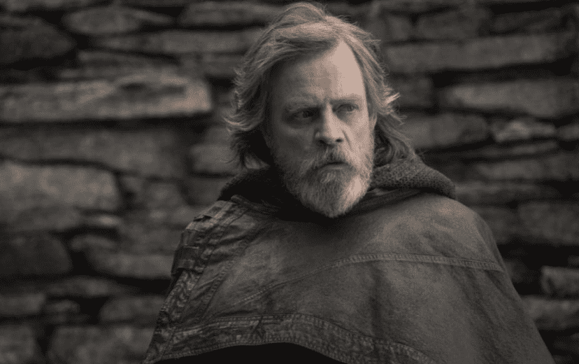 Mark Hamill as Luke Skywalker in 'Star Wars: The Last Jedi' (IMDb)