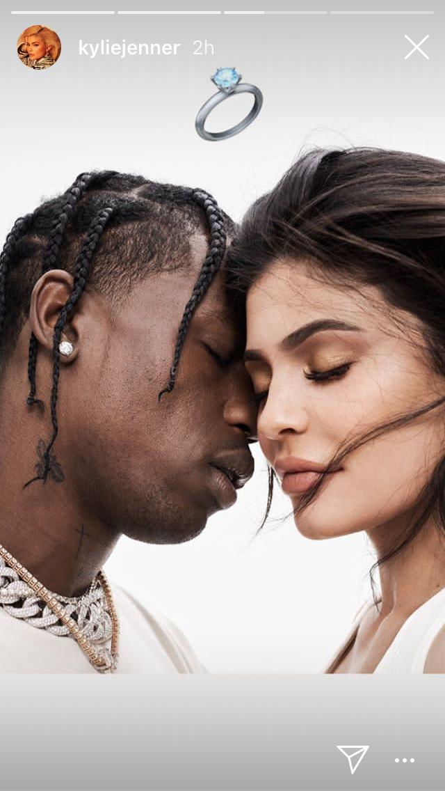 Kylie Jenner's Instagram Story sparks engagement rumors