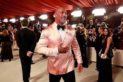 Dwayne Johnson attends the 95th Annual Academy Awards on March 12, 2023 in Hollywood, California.