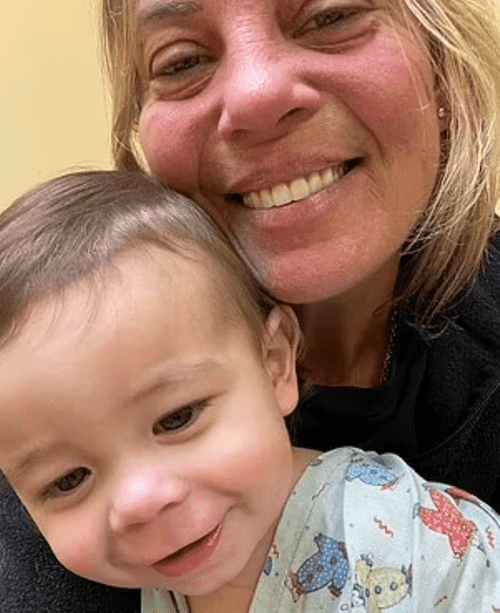 Quinton Simon with her grandmother Billie Jo Howell. (Facebook/Billie Jo Howell)