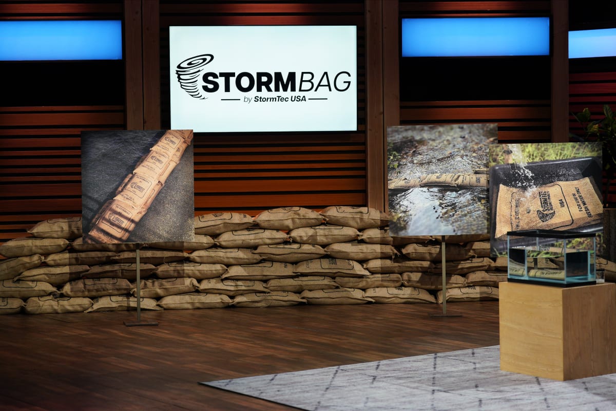 The StormBag is lightweight, compact, and easy to transport, alternative to traditional sandbags (Christopher Willard/ ABC)