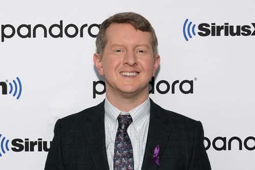 (EXCLUSIVE COVERAGE) Ken Jennings visits SiriusXM Studios on January 06, 2020 in New York City.
