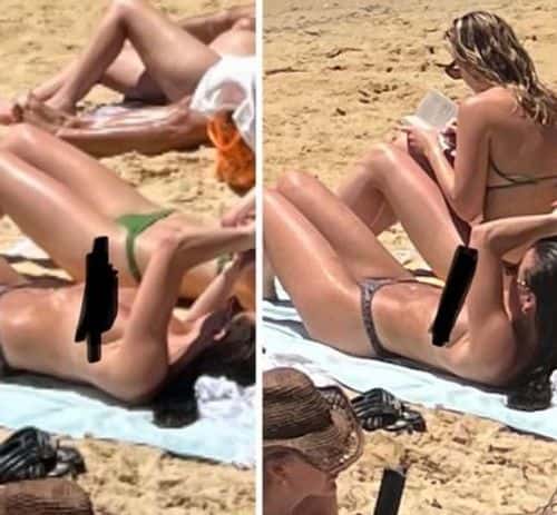 The picture that got leaked ( Lily Cook/ Instagram)