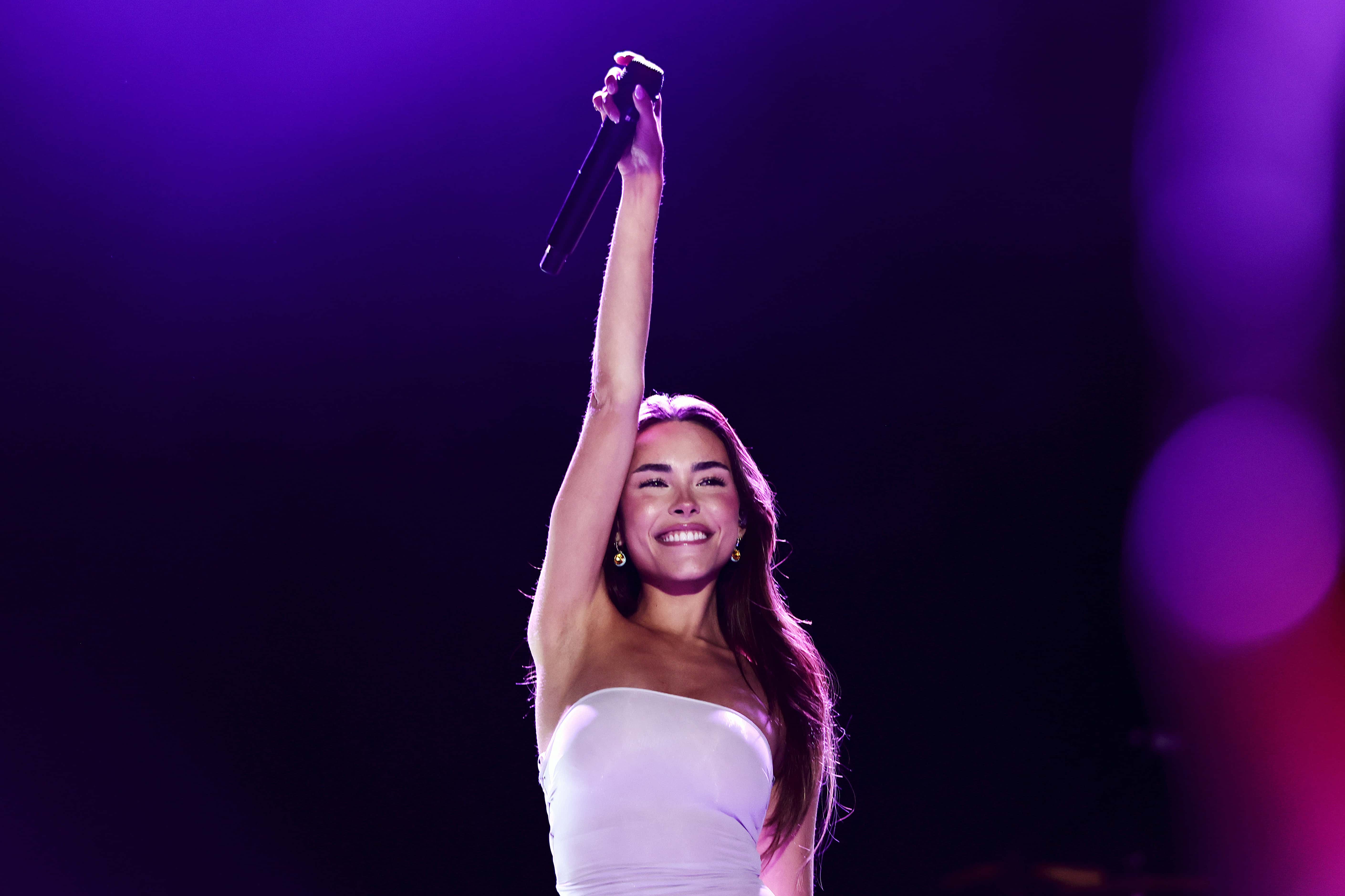 Madison Beer performs onstage at Outloud Raising Voices Music Festival at WeHo Pride on June 04, 2022 in West Hollywood, California.