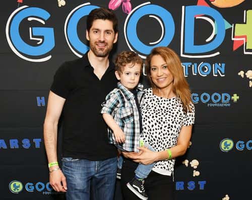 Ben Aaron (L) and Ginger Zee attend GOOD+ Foundation's 2018 NY Bash sponsored by Hearst on May 31, 2018 in New York City.