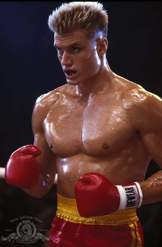 Dolph Lundgren in 1985 film 'Rocky IV' (IMDb)