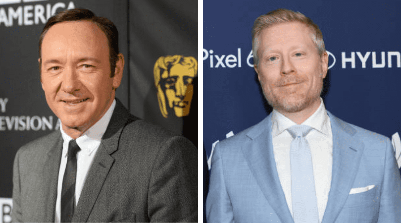 Kevin spacey (L) Anthony Rapp (R)
