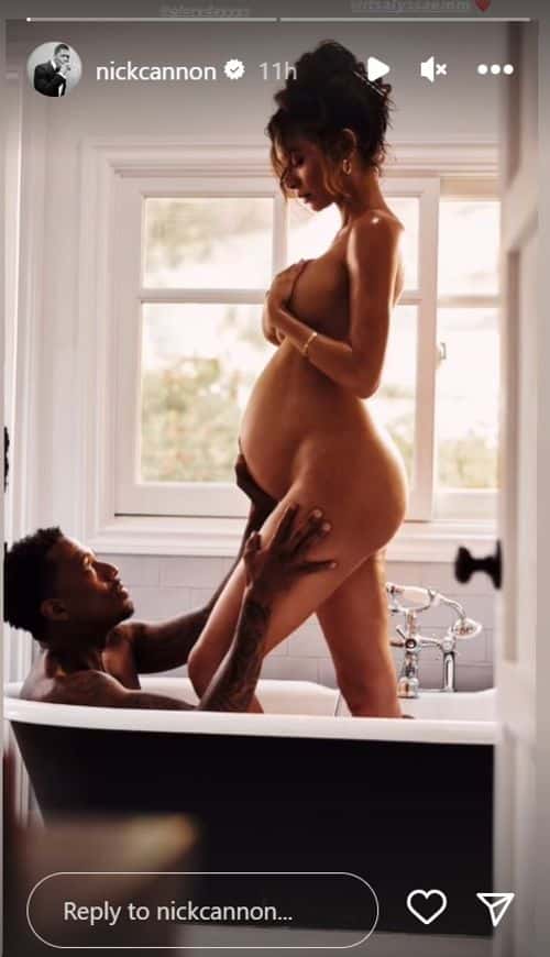 Nick Cannon and Alyssa Scott are expecting their second child together (Instagram/nickcannon)