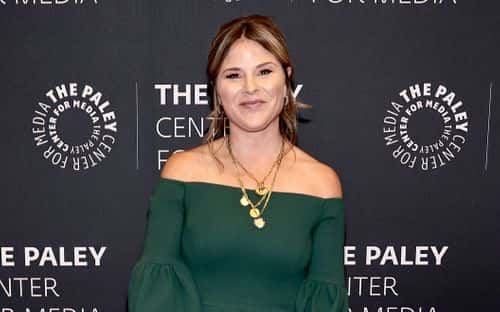 Jenna Bush Hager attends the 70th anniversary celebration of NBC's