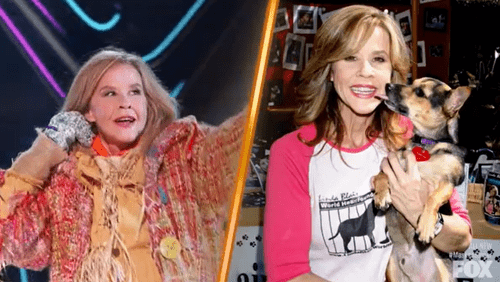 'The Masked Singer' Season 8 'Fright Night' mask Scarecrow unmasked as Linda Blair (FOX)