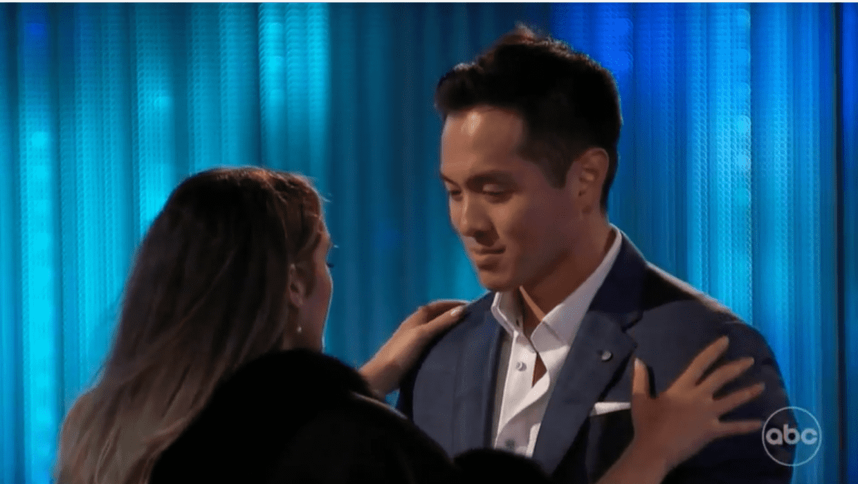 Rachel and Ethan in 'The Bachelorette' 2022 (ABC)
