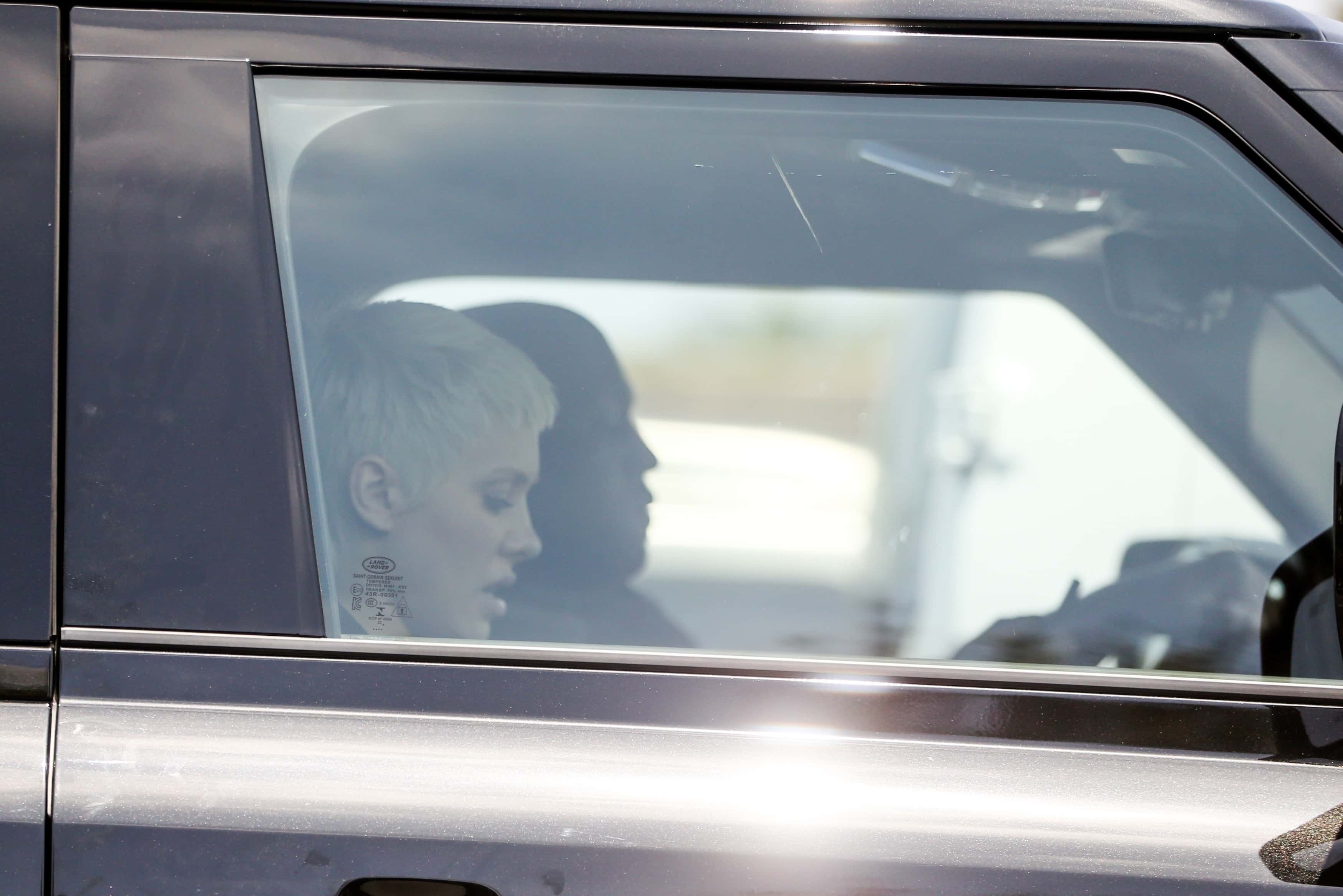Kanye, 45, and Bianca were spotted rolling up to a McDonald's drive-thru window in a $100,000 Land Rover (Backgrid)