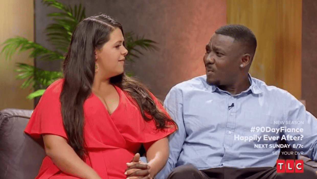 Emily and Kobe in '90 Day Fiancé' Season 9 Tell-All Part 2 (TLC)