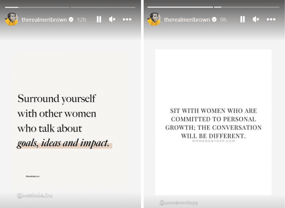 'Sister Wives' star Meri Brown's cryptic message indirectly slams Kody's ex wives (Instagram/@therealmeribrown)