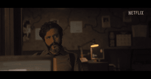 Samuel Garcia (Isak Férriz)  in 'Infiesto' (Netflix)