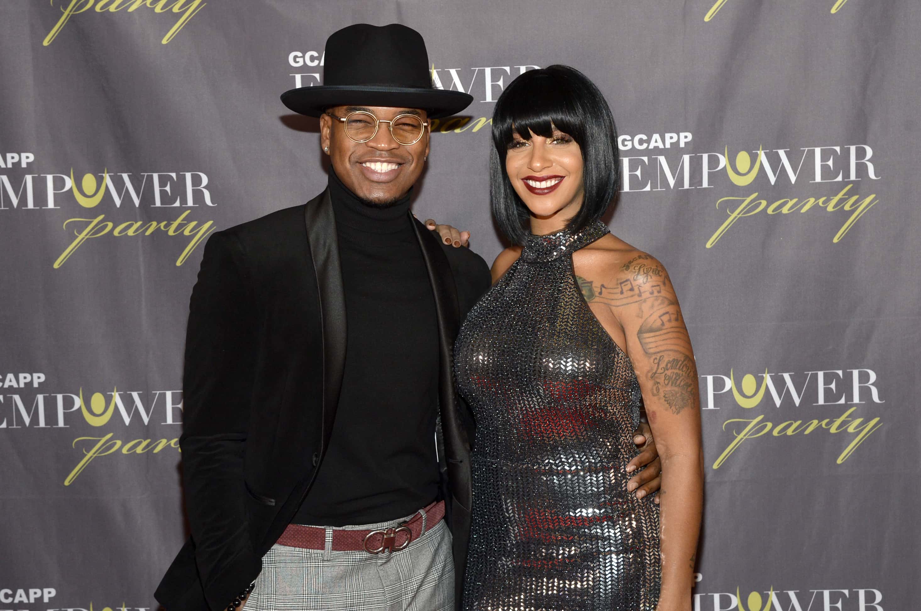 ATLANTA, GEORGIA - NOVEMBER 14: Ne-yo and Crystal Renay attend 