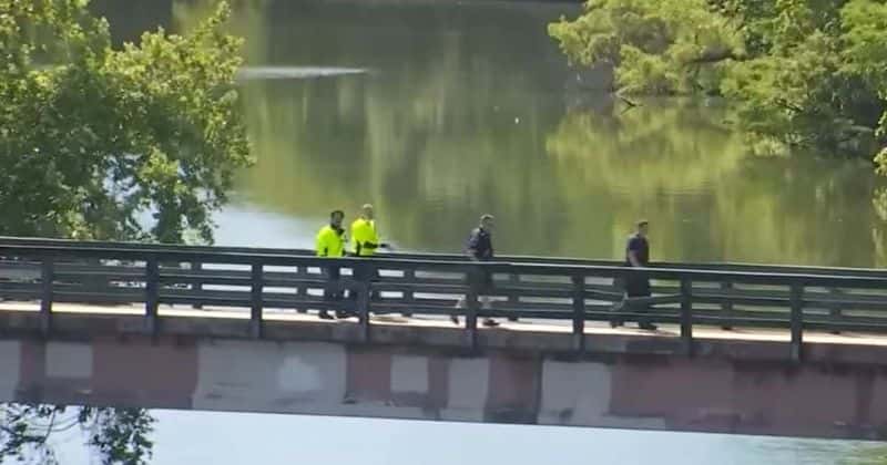 An eighth body was pulled from the Lady Bird Lake in the city in just ten months (FOX 7 Austin screenshot/YouTube)
