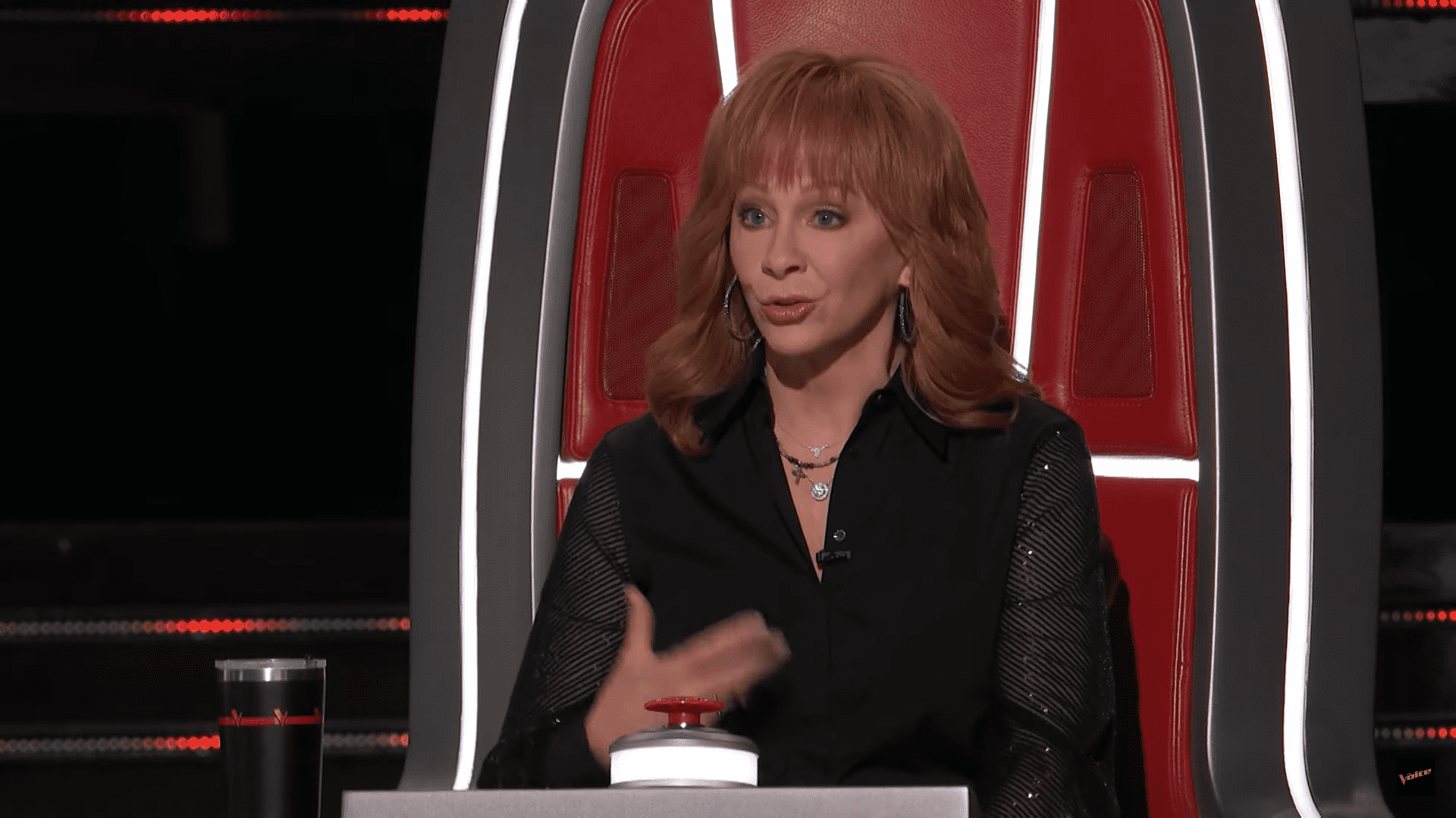 Reba McEntire got emotional after 'The Voice' singer Alexa Wildish's performance (NBC)
