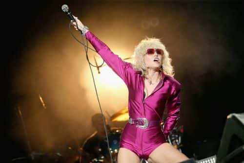 Miley Cyrus performs in concert during day one of Austin City Limits Music Festival at Zilker Park on October 1, 2021 in Austin, Texas.