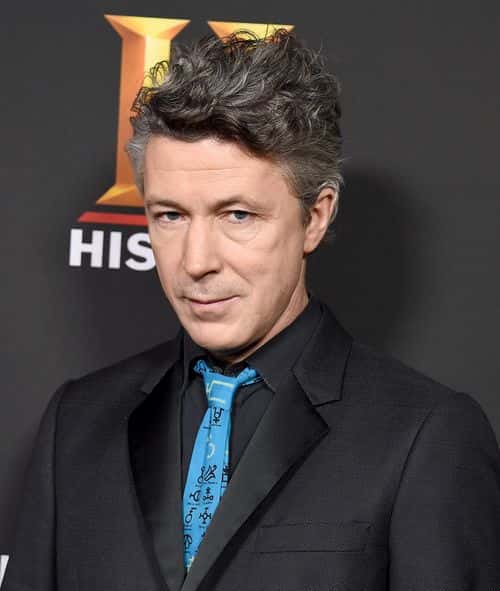 Aidan Gillen attends the premiere for History Channel's