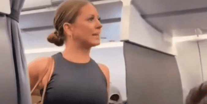 Tiffany Gomas' meltdown video went viral online (New York Post/YouTube)